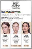 L'Oreal Paris True Match Bakım Yapan Fondöten - 3w Sıcak Alt Ton - 8