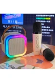 K12 Taşınabilir Kablosuz Çocuk Ve Yetişkin Karaoke Bluetooth Hoparlör Ve Mini Mikrofon Seti - 1