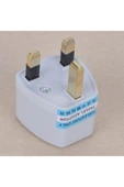 Türk Amerikan Avrupa Fişi To Ingiliz Elektrik Priz Fişine Çevirici Adaptör G Tipi Fiş Ucu - 1