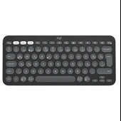 Logitech K380s Çakıl Tuşlu Bluetooth Klavye Siyah thumbnail 1