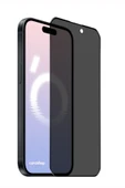 İphone 16 Plus Uyumlu Kırılmaz Cam Privacy Hayalet Tam Kaplayan Ekran Koruyucu thumbnail 2