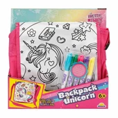 Pretty Pinky Boyanabilir Desenli Unicorn Sırt Çantası - 1