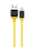 Awei Lightning Hızlı Şarj Ve Usb Kablo 1metre Cl-80 Sarı - 1