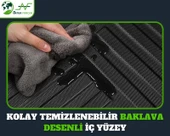 Volkswagen Tiguan Allspace 2016-2023 Uyumlu 4D Premium Havuzlu Paspas Bizymo - 3