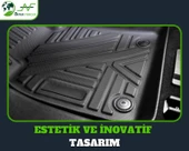 Dacia Duster 4X2 2023 Ve Sonrası Uyumlu 4D Premium Havuzlu Paspas Bizymo - 4