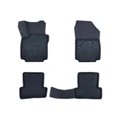 Renault Clio 3 Uyumlu 4D Premium Havuzlu Paspas Bizymo - 1