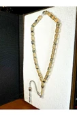 ATEŞ KEHRİBAR TESBİH ŞEFFAF RENKLİ KAPSÜL KESİM T-195 - 2