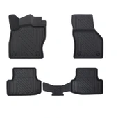 Seat Ateca 2016 Ve Sonrası Uyumlu 4D Premium Havuzlu Paspas Bizymo thumbnail 1