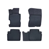Honda Civic Sedan 2006-2012 Uyumlu 4D Premium Havuzlu Paspas Bizymo - 1