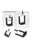 Tripod Bağlantılı Selfie Çubuğu Telefon Tutucu Bağlantılı Aparat - 4