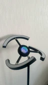 yüceeller RGB Modern Led Lambader Dim Edilebilir Oturma odası Çalışma odası SİYAH RENK - 3