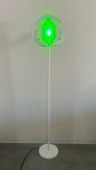 yüceeller RGB Modern Led Lambader Dim Edilebilir Oturma odası Çalışma odası SİYAH RENK - 6