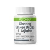 Voonka Ginseng Ginkgo Biloba L-Arginine 30 Kapsül - 1