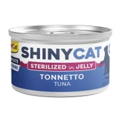 Gimcat Shinycat Sos İçinde Jelly Somonlu Kısırlaştırılmış Kedi Konserve Maması 70 Gr - 1