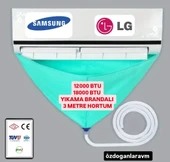 XXL Klima Temizleme Brandası 3 Metre Hortumu 12000 ve 18000 Btu Klimalar - 1