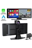 PREMİUM MB-250 10 İNÇ 4K CARPLAY VE ANDROİD UYUMLU YENİ NESİL ÖN - ARKA KAMERA - 1