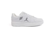 Garantili Unisex Çocuk Ortopedik Sneaker Spor Ayakkabı 31-32-33-34-35 Numara Beyaz - 1