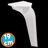 Mobilya Kanepe Tv Ünitesi Konsol Koltuk Ayağı 19 Cm Beyaz Ayakları thumbnail 1