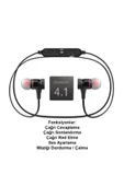 Mıknatıslı Kablosuz Bluetooth Kulaklık A920bl-siyah - 4