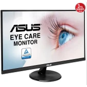 27 Asus Vp279He Ips 1Ms 75Mhz 1Xvga 1Xhdmı Fhd 1920X1080 Çerçevesiz Düşük Mavi Işık Flıcker-Free Freesync Vesa Siyah thumbnail 2