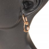 PT-GR TASARIM ZİRKON TAŞ DETAY KÜPE - 3