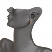 PT-GR TASARIM ZİRKON TAŞ DETAY KÜPE - 4