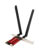 WiFi 6E PCIe 5400Mbps WiFi Kartı Üç Bantlı AX210 Ağ Kartı Masaüstü Kablosuz Adaptörü Dönüştürücü - 2
