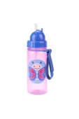 Carters Skip Hop Kelebek 384 ml Pembe Pipetli Suluk - 1