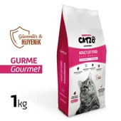 CATZO PREMİUM YETİŞKİN KEDİ KURU MAMASI 1 KĞ GURME - 1