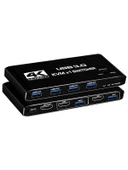 4kvm421 Kvm Switch 2x1 Hdmı 2.0 4k Ultra Hd 2160p Usb 3.0 Hdcp 2.3 Hdr10 400MHz Hız - 6