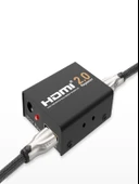 HDMI 2.0 Tekrarlayıcı 4K 2160P Dişi Kablo Genişletici Uzatıcı Ekleme Adaptörü - 3