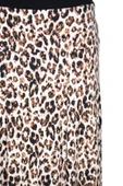 Barem Kadın Arzu Korsajlı 6 Parçalı Kahverengi Leopar Ekru Etek thumbnail 2