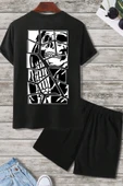 Skullcracked  Baskı Şort Takım thumbnail 1