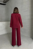 Dipmoda kadın gold düğme detaylı blazer ceket DPG077 - 6