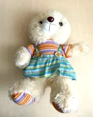 PELUŞ OYUNCAK PELUŞ AYICIK ETEKLİ AYI - 2