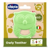 Chıcco Owly Diş Kaşıyıcı 3-18 Ay - Yeşil thumbnail 1