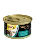 Gimcat ShinyCat Tavuk Karides Jöleli Kedi Konservesi 70 Gr - 1