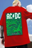 Unisex Acdc Baskılı T-shirt thumbnail 8