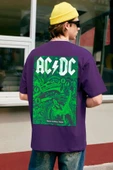 Unisex Acdc Baskılı T-shirt thumbnail 11