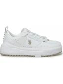 U.S.POLO ASSN.DANCE 5FX BEYAZ BEJ COMFORT CASUAL ANATOMİK SPOR AYAKKABI - 3