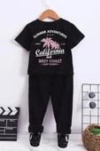 Çocuk California Baskılı Alt - Üst Eşofman Takımı thumbnail 1