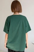 Unisex Montain Baskılı T-shirt thumbnail 4