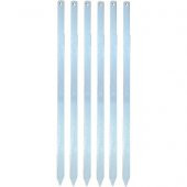 6lı Adana Kebap Kıyma Şişi 50 cm Galvanizli - 1