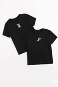 Sevgili Tshirt Çift Kombini Tom & Jerry - 2
