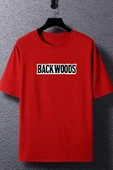 Unisex Backwoods Baskılı T-shirt - 5