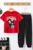 Çocuk Backwoods Baskılı Alt - Üst Eşofman Takımı - 1