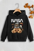 Çocuk Nasabear Baskılı Sweatshirt - 1