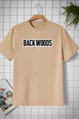 Unisex Backwoods Baskılı T-shirt - 7