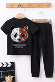Çocuk Panda Alt - Üst Eşofman Takımı - 1