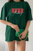 Unisex Over Thinking Baskılı T-shirt thumbnail 3